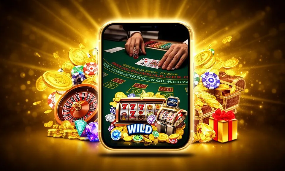 Mobile casino lobby
